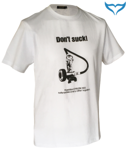 Poseidon T-Shirt Don’t Suck white S M L XL XXL Fisch Logo schwarz Herren Damen weiss