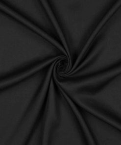 Hochelastischer Sportjersey – unifarben Schwarz, Travel