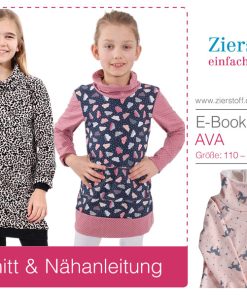 Kleid, Sweatshirtkleid “AVA”, Gr. 110 – 152 [Digital]