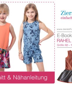 Jumpsuit & Kleid “RAHEL”, Schnitt & E-Book, Gr. 62 – 104 [Digital]