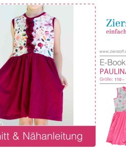 Jerseykleid “PAULINA” – Schnitt & E-Book, Gr. 110 – 152 [Digital]