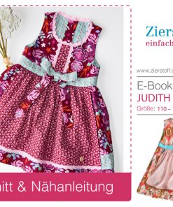 Dirndl, Kleid “JUDITH”, Gr. 110 – 152 [Digital]