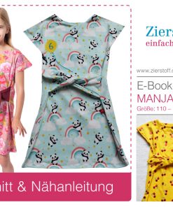Jerseykleid “Manja”, Gr. 110 – 152 [Digital]