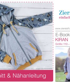 Collegejacke “Kiran”, Gr. 110 – 152 [Digital]