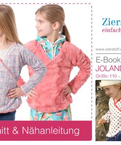 Jerseyshirt / Wickeljacke “JOLANDA”, Gr. 110 – 152 [Digital]