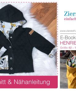 Jacke/Wendejacke “Henry & Henriette”, Gr. 62 – 104 [Digital]