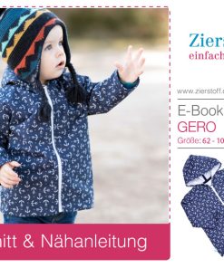 Jacke mit teilbarem Reißverschluss “Gero”, Gr. 62 – 104 [Digital]
