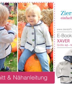 Jacke im Trachtenlook mit Knöpfen “Xaver”, Gr. 62 – 104 [Digital]