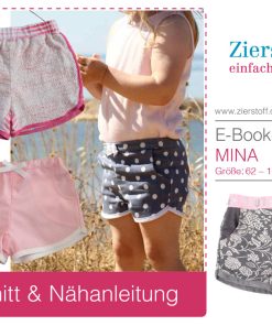 UNISEX – kurze Hose, Short “MINA”, Gr. 62 – 104 [Digital]