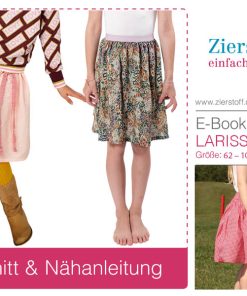 Rock / weiter Rock “LARISSA”, Gr. 62 – 104 [Digital]