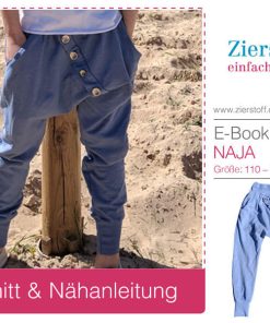 Sommerhose “NADINE”, Gr. 110 – 152 [Digital]