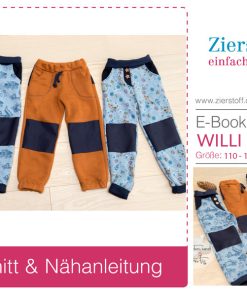 Hose mit Patches, Unisex “WILLI”, Gr. 110 – 152