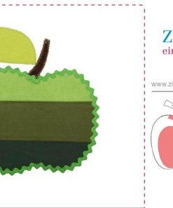 Applikationsvorlage Apfel “GRANNY” [Digital]