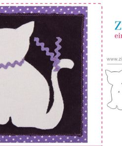 Applikationsvorlage Katze “PFÖTCHEN” [Digital]