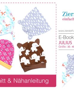Babymütze(n) “JULIUS”, Gr. 35-45 – inklusive 4 Modelle [Digital]
