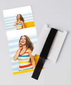 Nahtband flexibel T15, Vlieseline, Schwarz – 10 Meter