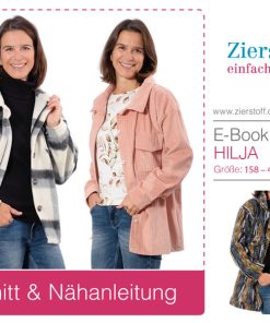 Hemd “HILJA”, Gr. 158 – Damengr. 46 – unisex Shacket