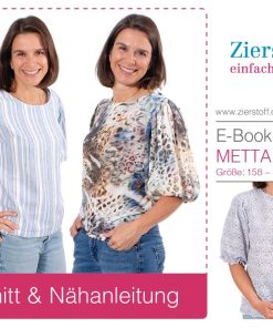 Bluse “METTA”, Gr. 158 – Damengr. 46 [Digital]