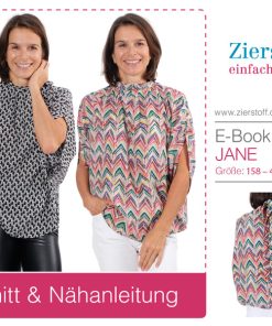 Bluse mit Bindeband “JANE”, Gr. 158 – Damengr. 46