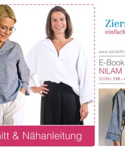Bluse, Blusenshirt “NILAM”, Gr. 158 – Damengr. 46