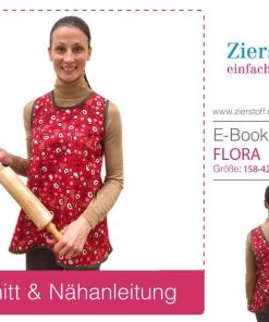 Kittelkleid “FLORA”, Gr. 158 – Damengr. 42 [Digital]