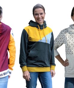 PAPIERSCHNITTMUSTER, Kapuzenshirt, Unisex “DAVID”, Gr. 158 – Damengr. 46