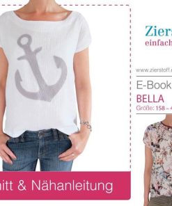 Shirt, Tunika “BELLA”, Gr. 158 – Damengr. 46 – inkl. Ankervorlage [Digital]