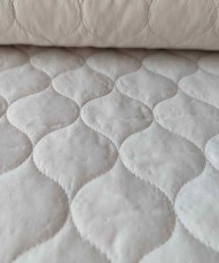 Stepper – Jacken und Mantelstoff – Tropfen Ecru