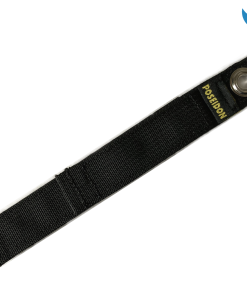 Poseidon Klettband für Atemregler black schwarz mit Oese Neu