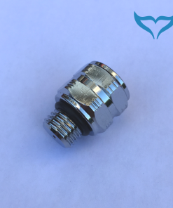 Adapter 7/16″ Aussengewinde 3/8″ Innengewinde Swivel 7/16″a 3/8″i UNF MD LP Neu