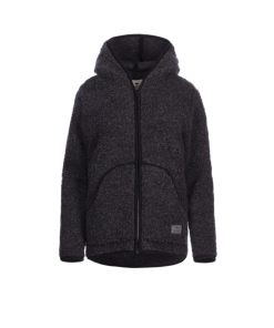 Alwero – Jacke „ALASKEN“ Adult,  Deep Black, Biowolle Ultra Light