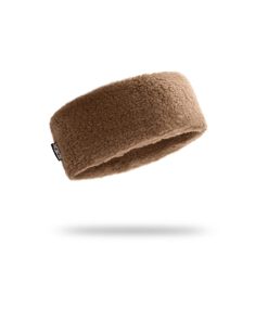 Alwero – Stirnband / Halswärmer VOVO, Teddy Brown, Biowolle, ultra light
