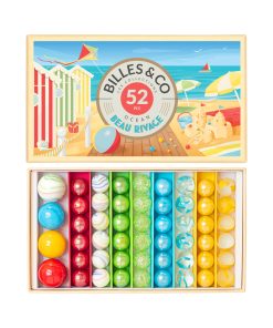 Billes & Co. – Beau Rivage Box, 52 Glasmurmeln