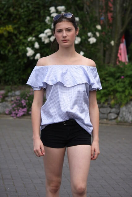 Bluse “BIRTE”, Gr. 158 – Damengr. 46 – Bild 6