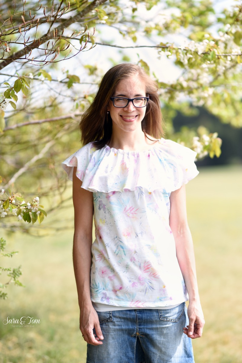 Bluse “BIRTE”, Gr. 158 – Damengr. 46 – Bild 3