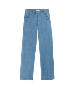 EMILE & IDA – Hose, ‚PONT‘, denim, Biobaumwolle