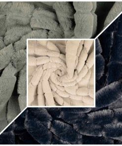 Fake Fur, quadratische Steppung – diverse Farben