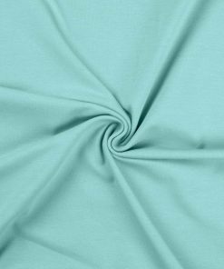 Jersey, Viskose – Baumwolle, unifarben, helles Mint