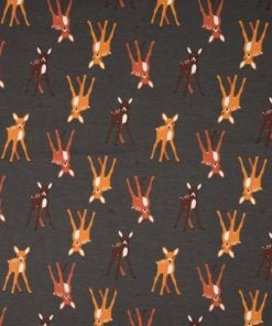 Jersey, kleine Rehe auf Grau
