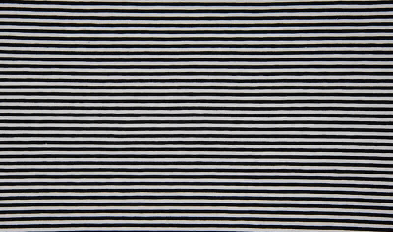 Jersey, schmale Streifen Schwarz / Weiß – Bild 6