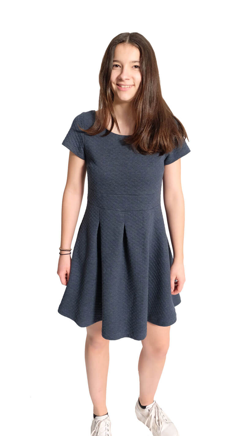 Waffelstoff, weiche anschmiegsame Qualität – Taupe – Bild 6