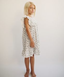 LIILU – Kleid „LINA“, flowers, Biobaumwolle