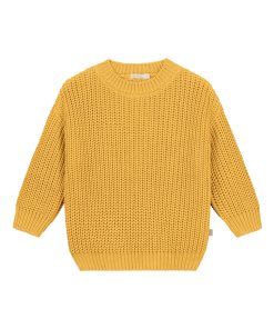 YUKI – Chunky Knit, LEMON, Bio Baumwolle