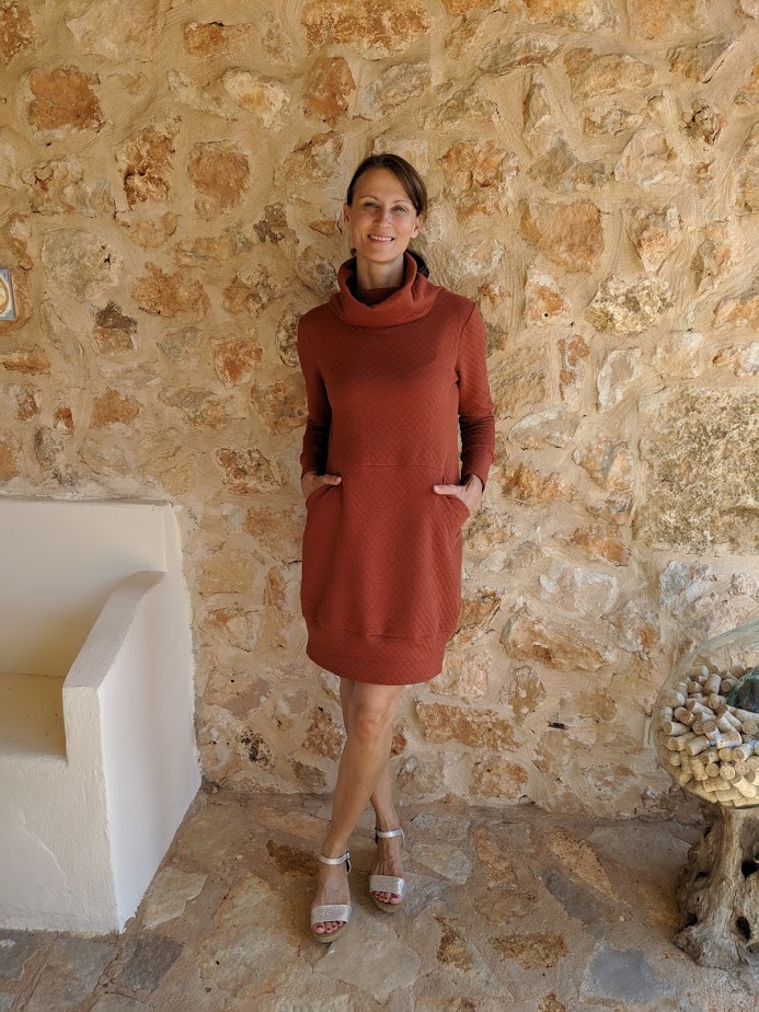 Waffelstoff, weiche anschmiegsame Qualität – Ecru – Bild 6