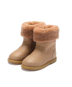 Donsje Amsterdam – Kinderstiefel „Nold Lining“, gefüttert, beige