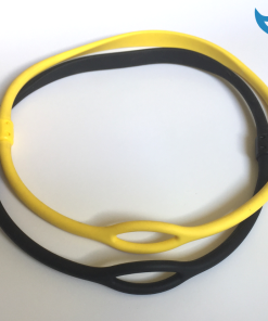 Oktopushalter Nackenband schwarz gelb Oktopushalter Neckband Necklace L 2.Stufe