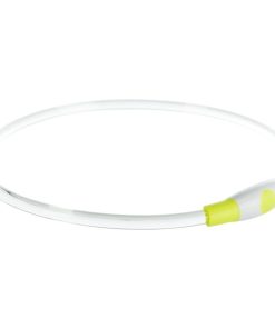 Flash Leuchtring USB, bis zu 6 Stunden Dauerlicht, Größenanpassung durch einfaches Zuschneiden, grün, blau (bis max. 65cm)
