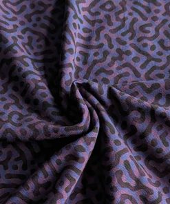 Jersey, Lemur Motiv Lila – 90 x 150 cm ohne Motiv, “unifarben”