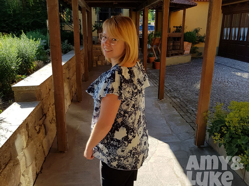 Bluse “BIRTE”, Gr. 158 – Damengr. 46 – Bild 9