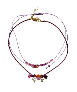 PiuPiuChick – Necklaces (Set of 2), PURPLE